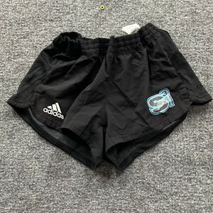 Adidas Shorts Womens Size S Black Athletic Running S3 Volleyball Mesh Liner Gym
